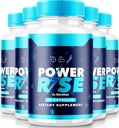 (5 ambalaj) Putere de creștere pentru bărbați, putere oficialăRise pentru bărbați Pastillas, All Natural Masculin Support for Peak Performance and Global Health, Premium Power Riser En Capsulas Pastillas Review (300 capsule)