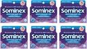 Sominex Nighttime Sleep-Aid cu clorhidrat de difenhidramină 25 mg, Formula originală, 16 comprimate, (Pachet de 6)