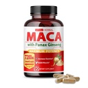 Vital Herbal Maca Root Complex cu Ashwagandha, Tongkat Ali, Tribulus, Horny Goat buruieni & Panax Ginseng 