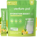 Venture Pal Pachete de praf Electrolit gratuit - Lichid Daily IV Drink Mix pentru hidratare rapidă și de recuperare a partidului 