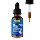 Animal Essentials Tranquility Blend pentru câini și pisici - calmant Supliment, Valerian Root, Picături lichide, Herbal Formula - 1 Fl Oz