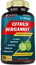 Capsule Citrus Bergamot Extract cu vitaminaC, Berberine, Querbetin, Bromelain, Echinacea, Pepper Negru - 3 luni de aprovizionare, 90 de capsule