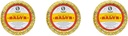 Rawleigh Antiseptic Salve Iconic Yellow Big Tin: 4.5 oz, Multi-Purpose Ointment Soothes Cuts, Vânătăi, Iritații, cu Turpentină, Fenol, Ulei de bumbac și Parafină, Formula originală - Pachet de 3