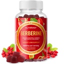 Premium Berberine HCl GLP-1 pierdere în greutate Gume (1200 mg) cu Ceylon Cinnamon Turmeric Milk Thistle Anghinare - Sugar Free Gluten High Potenta GLP1 Supplement