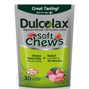 Dulcolax Soft Chews Saline Laxative Mixed Berry (60ct & 30ct) 1200mg Magneziu Hydroxide Gentle Constipation Relief