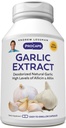 Extract de usturoi ANDREW Lessman - 180 capsule - Extract de usturoi natural deodorizat. Compuși de protecție pe bază de sulf. Pur, Gentle, Odorless. Fără gust, fără probleme cu stomacul, fără aditivi