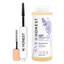 Frumusete onesta Lungime Extrema volumizare Clean Mascara + Lavanda onesta Spuming Bubble Bath Bundle 