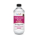 Supliment lichid hialuronic - Suport pentru par sanatos, piele si unghii cu 5.000 mcg Biotina si 50 mg MSM - Hidratare naturala pentru întregul corp - Formula de greutate moleculara mare - 12 oz