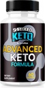 Pastile Keto shred, capsule Keto Premium Shred pierdere în greutate, toate suplimentele naturale Keto pentru a sprijini fitness și obiectivele corpului, Recenzii ShrededKeto oficiale (60 capsule)