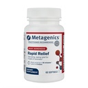 Metagenics Rapid Relief - Herbal Softgel cu Turmeric & Boswellia - Suportă ajutor rapid pentru mușchi, Back & Joint Discomfort* - Drug-Free, Non-GMO, Gluten-Free - GMP Instrument certificat - 60 Softgels