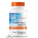 Cel mai bun acid alfa-lipoic 150 al doctorului, ajută la susţinerea glucozei metabolice şi regenerează antioxidanţii* Non-GMO, Gluten Free, Vegan, Soy Free, 150mg, 120 Veggie Caps