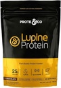 Proteine Proteine Proteine de Lupin Proteine Proteine - 24g de plante pe bază de Vegan pulbere. Fără OMG, fără zahăr adăugat, lactoză fără gluten, fără soia. 20 Serviri - Ciocolată