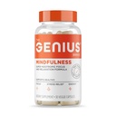Geniul Brand Geniul Mintea - Suplimentul de sanatate a creierului - Suporturi Minti sanatoase - Calm, Energie, Memorie & Focus Support - Ashwagandha, NeuroFactor & More - 30 Veggie Pilule