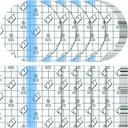 50 Piese Bandaje rezistente la apă Bandaje Transparente Bandaje Stretch protectoare Filme clare Dressing Tattoo Coperta Tatuaje Dressing Bande pentru duş de înot (4 x 4 Inch)