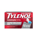 Tylenol Extra Putere Acetaminofen Geluri de eliberare rapidă, Durere Reliever & Fever Reductor, Gelcaps cu Laser-Găuri la grătar pentru eliberare rapidă, blând pe stomac, 500 mg Per Gelcap, 100 Conte OTC Medicina