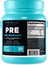 Primal Pre-workout Rain Rocket Tropical Pop aromat (30 Servings) - Gluten Free & non-GMO