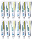 Globe (12 Pack) Triple Antibiotic Primul ajutor OZ, Primul ajutor Antibiotic Ointment, 24-Hour de protecție a infecțiilor, Tratamentul de îngrijire a rănilor pentru zgârieturi minore, Arsuri și tăieturi
