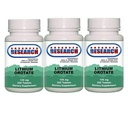 Dr. Hans Nieper Litiu Orotate Tablets, 120 mg, 3Pack (200 Conte Fiecare)
