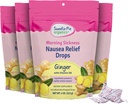 Sweetie Pie Organics® Morning Boală Greaţă Relief Drops, Ginger, 4 oz, 4 Pack