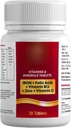 Acid B12 FOLIC VIT C din fier pentru energie sănătoasă, rezistență, imunitate (Pachet de 1, 30)