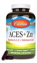 Carlson - ACES + Zn, Vitamine A, C, E + Seleniu & Zinc, Cellular Health & Immune Support, Antioxidant, 180 Softgels