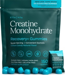 Creatină monohidrată fără zahăr Gume (5g Per Packet) - Gume Create potente pentru bărbaţi şi femei, Supliment pentru suport muscular, Funcţie cognitivă - non-GMO, Gluten-Free, Mucuna Pruriens