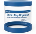 HCS Emesis Bags Dispenser - Zid Montat, Ține 24 HCS Vomit Bags de unică folosință (Not Inclus) - Include ancore și șuruburi
