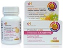 vH Essentials Probiotice cu prebiotice și Cranberry Feminine Health Supliment - 60 capsule 1-Pack