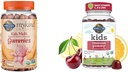 Gradina de viata Organice Copii Gummy Vitamine - Fructe - Certified Organic, Non-GMO & Vegan & Copii Suport Imun cu vitamina C, D ca D3 & Zinc