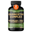 Gade Nutrition Organic Quercetin cu Bromelain Vitamina C și Psihologie 