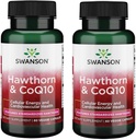 Swanson Hawthorn & Coq10 60 Capsule Veg (2 ambalaje)