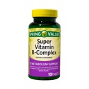 ikj Super Vitamina B- Complex comprimate Supliment alimentar, 100 Conte