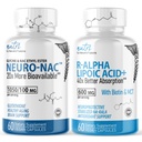 Natura Fusions Neuro Nac (NAC Etil Ester) & R Acid alfa lipoic 600 mg (60ct)