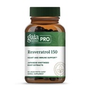 GAIA HERBS PRO Resveratrol 150 - Oferte Heart Health & Immune Support - Conține knotweed japonez - Vegan, Soy-Free & Gluten-Free - 50 Fito-Caps lichide (25 Servings)
