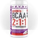 FINAFLEX Pure BCAA 2:1:1, fără aromă - 14,1 oz - Promovează puterea, recuperarea și performanța - cu 2:1:1 Raportul de Leucină, Izoleucină și valină + vitamina C - 80 Serviri