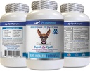 Câini vitamine ochi - câini de sănătate ochi Formula - Advanced Eye Support Complex - VETS recomandate - câine lutein - 1 flacon (60 comprimate)