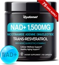 NAD+ with Trans-Resveratrol, Red Wine, Quercetin & Vitamin C – Supports Cellular Wellness & Healthy Aging-150 Capsules- Made in The USA