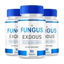 (Pachetul de 3) Fungus-Exdous - Pastile sprijină unghii naturale puternice sănătoase - 180 capsule albe