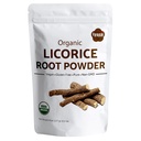 Iyasa Holistics Organic Licorice Root Powder,Muleti,Glycyrrhiza glabra,8 oz,227 gm,Natural Expectorant,Candy Flavoring Agent,Superfood