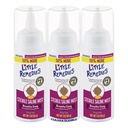 Mici Remedii Steril Baby Saline Nasal Mist, sigur pentru nou-născuți pentru a ușura Stuffy și nasuri uscate, 3 Fl Oz, Pachet de 3