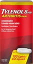 Tylenol 8 HR Artrite Pain Caplets, 650 mg - 100 ct, Pachet de 4
