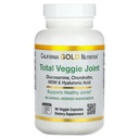 California Gold Nutrition Vegetarian Glucosamine, Chondroitin, Acid hialuronic, MSM, Total Veggie Joint & Bone Support Formula, Non OMG, No Soy, Gluten Free, 90 Veggie Capsule
