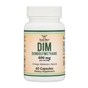 Suplimentul DIM pentru femei și bărbați (Suplement de blocare a estrogenului diindolilmetanic, tratament hormonal acnee, echilibru hormonal pentru femei) 400mg Serviri, 200mg per capsulă, 60 capsule de lemn dublu