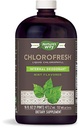 Natura's Way Clorofresh Clorofila lichid Deodorant intern 16 Ounces fluide, Aroma de menta, Pachet de 2