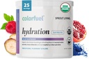Sprout Living, Colorfuel Hydration Powder Drink Mix, Organic Superfoods + Adaptogens 