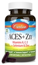 Carlson - ACES + Zn, Vitamine A, C, E + Seleniu & Zinc, Cellular Health & Immune Support, Antioxidant, 120 Softgels