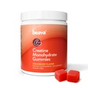 Creatine Monohidrat Gummies - 30 Servings - Vegan Creatine Chews for Muscle Growth, Muscles Recovery, Workout Recovery, Anaerobe Endurance - No Loading Phase - No Bloating - Strawberry - Low Sugar