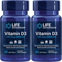 Life Extensie Vitamina D3 125 Mgg (5000 Iu) 