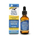 Natural Path Aripi de argint coloidal de argint 50ppm (250mcg) Suport imun Supliment 2 fl. oz.