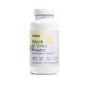 MIRA POS Supliment, Myo Inositol & D- Chiro Inositol 40:1 Raport, ajută la promovarea echilibrului hormonal şi susţine sănătatea ovariană & metabolice, 90 capsule (30 Servings), 1 flacon